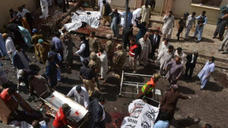 Carnage as Pakistan hospital bomb kills 70 (Updated)