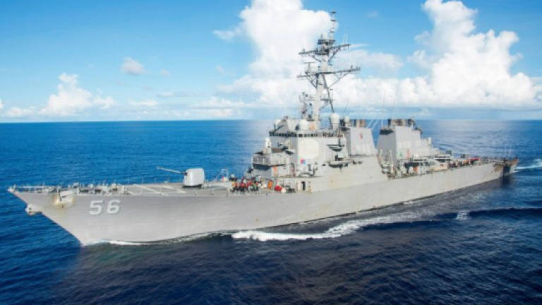 Ten sailors missing after US destroyer collision off Singapore (Update)