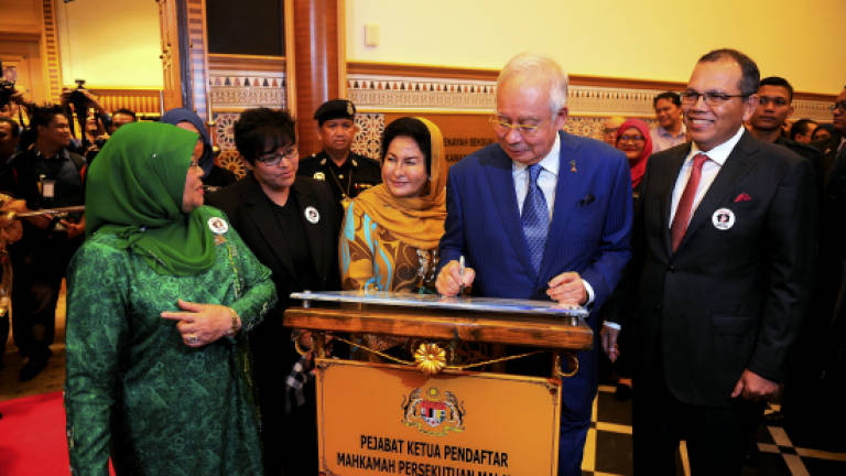 Najib inaugurates court to handle child sexual crimes