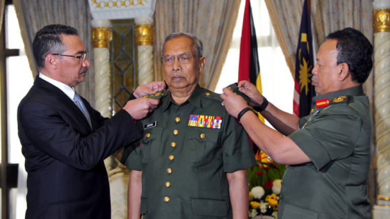 Adenan Satem made honourary Brigadier General