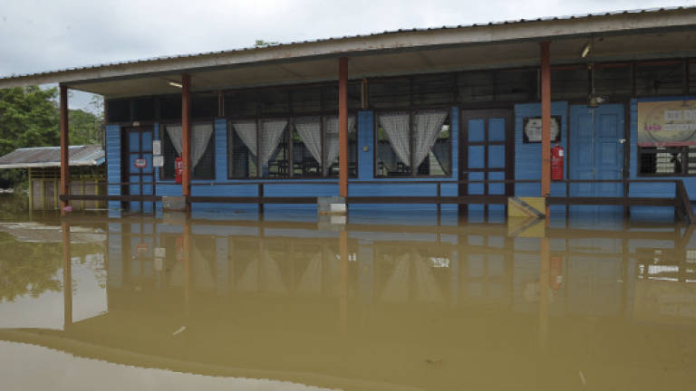 SK Kuala Muput badly damaged by flood