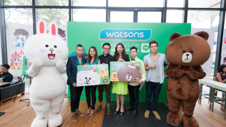 Get in on LINE with Watsons