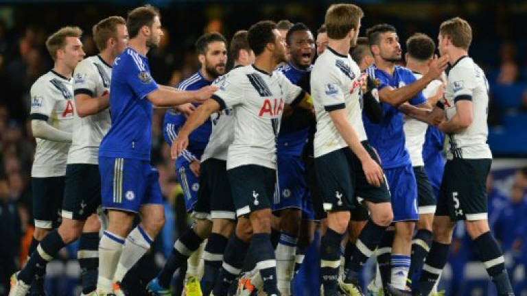Chelsea, Spurs fined combined RM3.49m over clashes