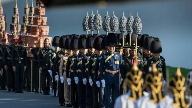 Pomp and pageantry as Thailand rehearses late King's funeral