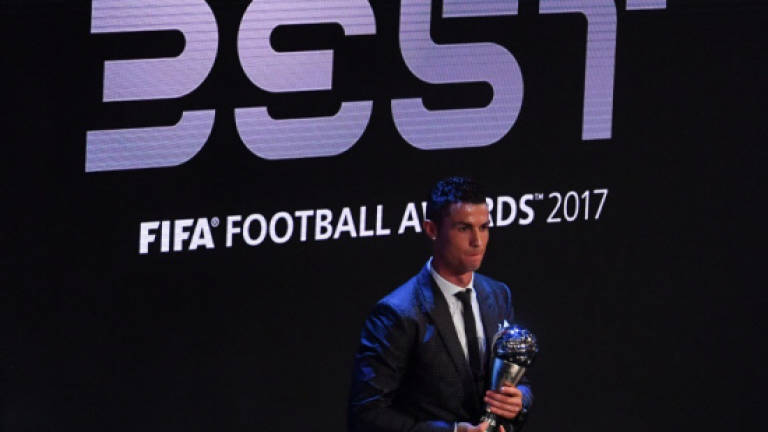 Ronaldo eyes more FIFA success as Real Madrid dominate awards