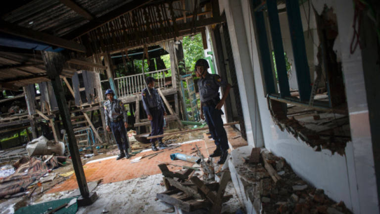 Religious tensions bristle in Myanmar village after mosque destroyed