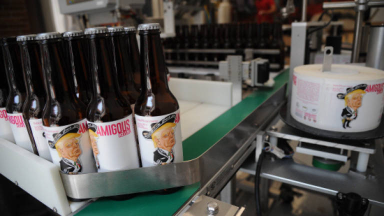 US, Mexican brewers cross borders with Trump beer