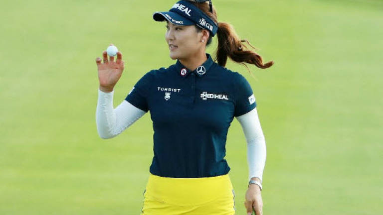 Korea's Ryu charges into lead at Women's PGA Championship
