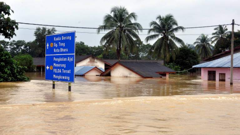 No improvement in Kelantan, Terengganu, Pahang flood situation