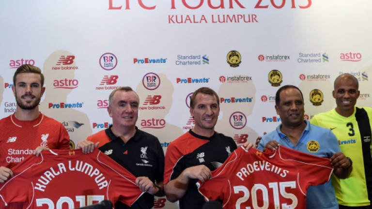 Fitness first for Rodgers as Reds prepare to face Malaysia
