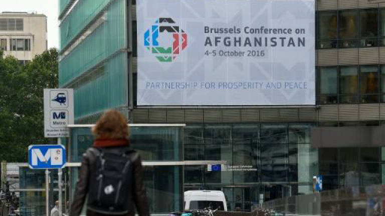 Afghanistan seeks aid to rebuild at Brussels talks