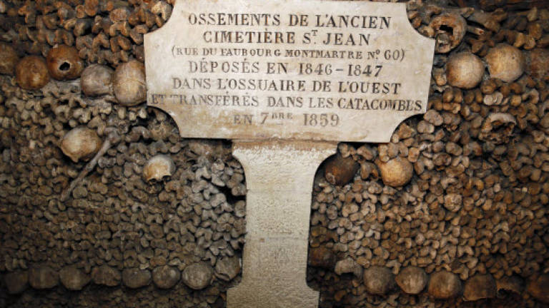 'Empire of the dead': Paris' Catacombs still entice visitors