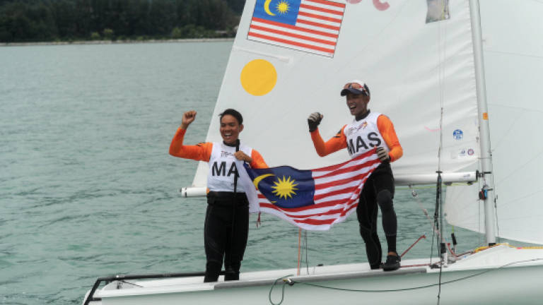 Sailing squad meet prediction of two gold medals