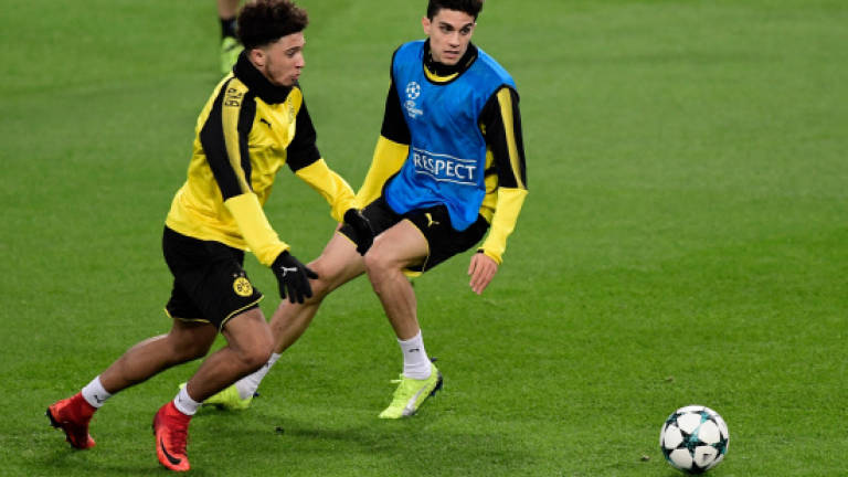 English teen Sancho making waves for Dortmund
