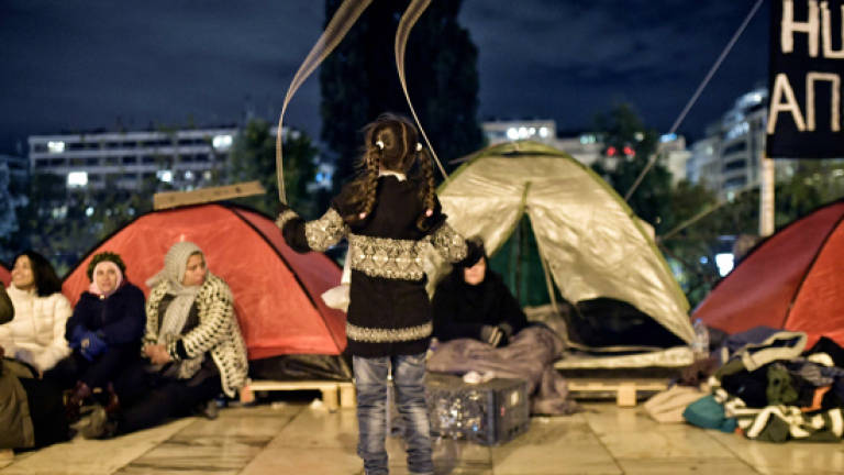 Syrians on hunger strike in Greece over bid to rejoin families