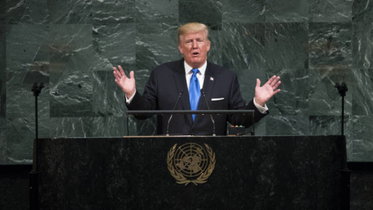 Bellicose Trump threatens to 'destroy' N. Korea in UN address (Updated)