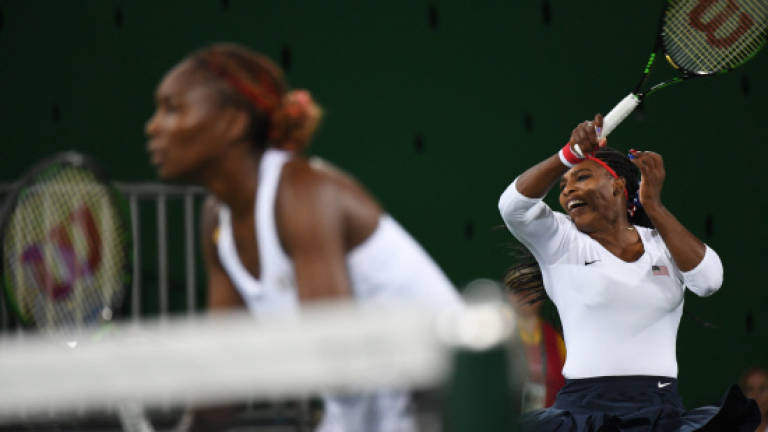 Williams sisters suffer first Games doubles loss