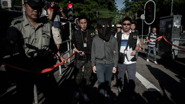 Hong Kong 'bomb' suspects denied bail