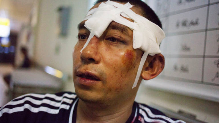 Vietnamese anti-China football activist attacked