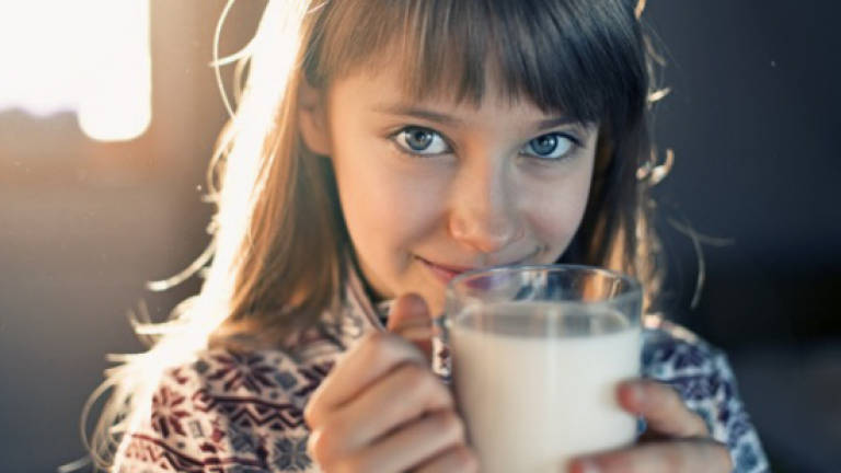 Kids who drink whole-fat milk slimmer than those who drink low-fat