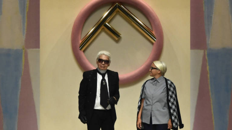 Fendi's Milan show finds a happy place in the sun