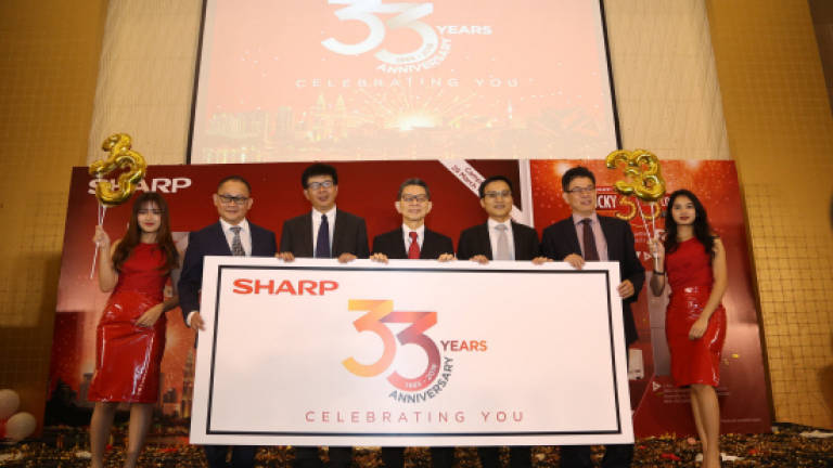 Sharp celebrates 33 years in Malaysia