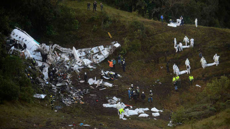 Colombia confirms crashed plane was out of fuel