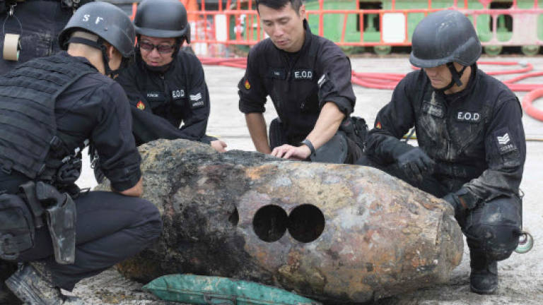 WWII bomb defused in Hong Kong after 1,200 evacuated