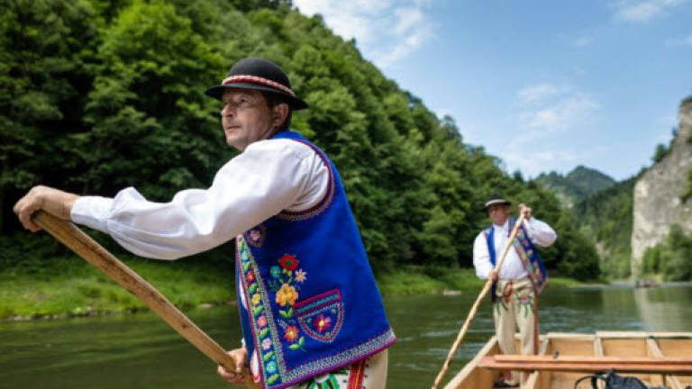 It's in the blood: guiding rafts down Poland's mountain gorge