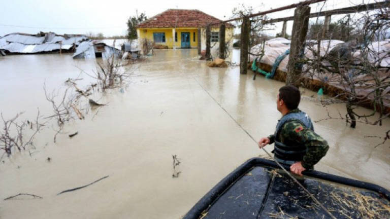 Albania sends in military rescue as heavy rains trigger huge floods