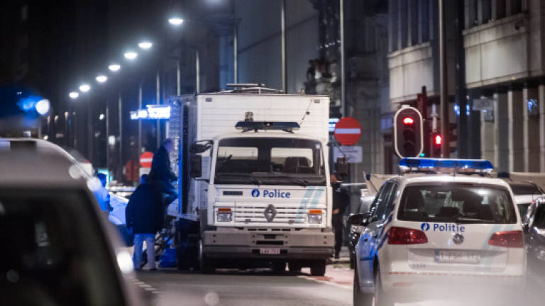 Man with knife shot dead after stabbing soldier in Brussels