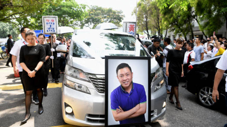 Late Eddie Ng cremated