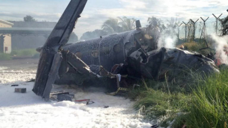 RMAF aircraft crashes at Butterworth airbase