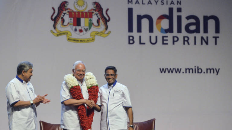 M'sian Indian blueprint is 'no empty talk', Najib says at launch