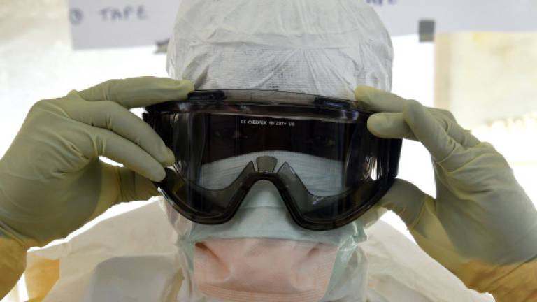 Liberia's Sirleaf sees signs of Ebola 'stabilisation'
