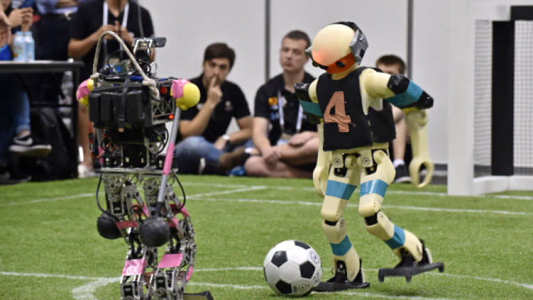 Watch out Messi, here come the footballers at RoboCup