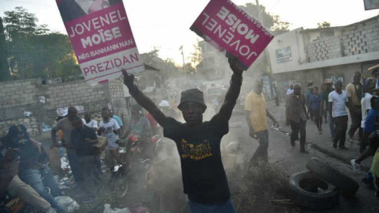 Haiti vote results contested, spark protests