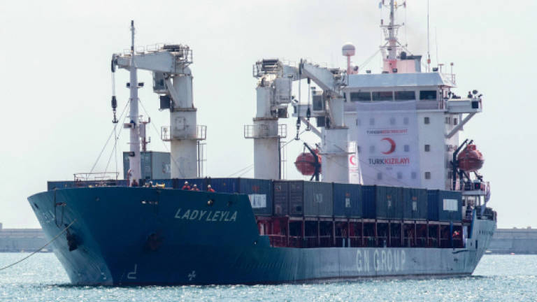 Turkish ship arrives with Gaza aid after Israeli reconcilation deal