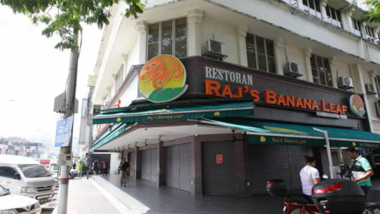 Raj's Banana Leaf Restaurant shut down (Updated)