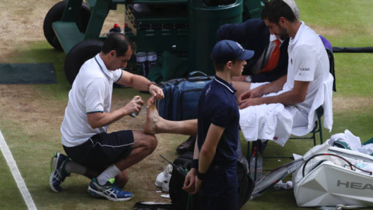 Blister caused final misery, says Cilic