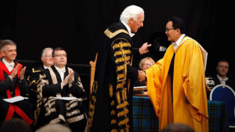 YTL's Datuk Yeoh conferred honorary doctorate from Heriot-Watt University Malaysia