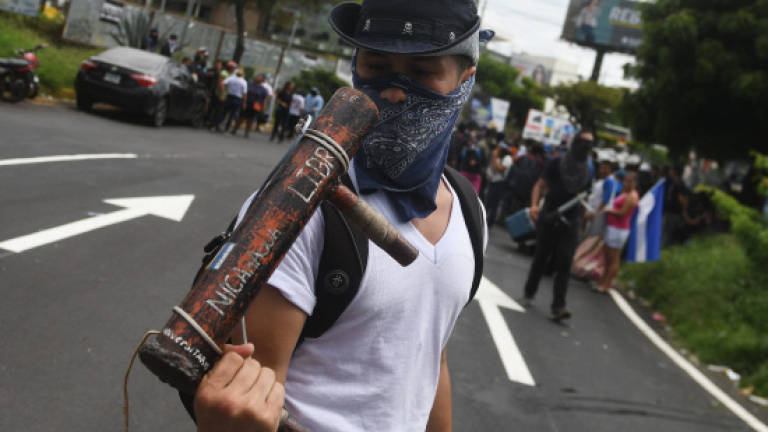 Nicaragua human chain calls for Ortega ouster