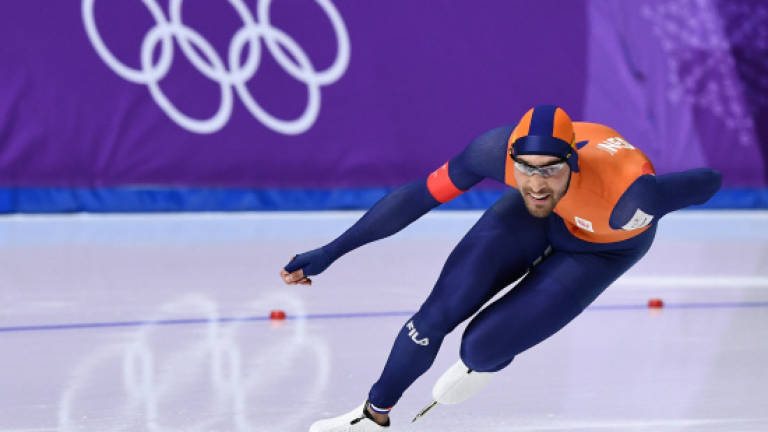 Double Dutch delight as Netherlands reign in Olympic speed skating