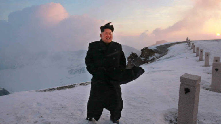 Kim Jong-Un climbs N. Korea's highest mountain: State media