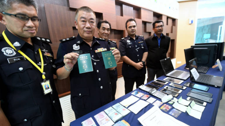 Kedah police foil attempt to set up 'Macau scam' centre