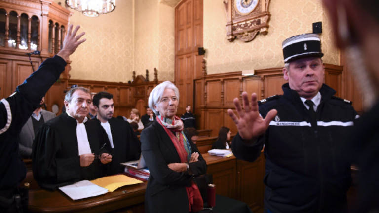 Lagarde grilled over 'colossal' payout in French trial