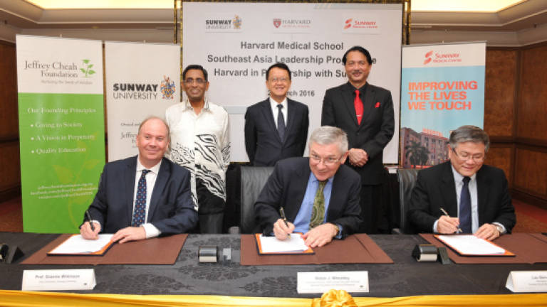 Sunway and Harvard partnership