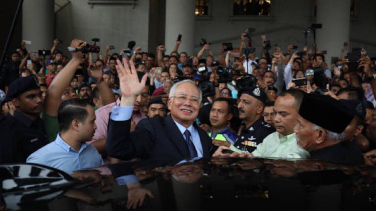 Court sets RM3.5m as bail for Najib