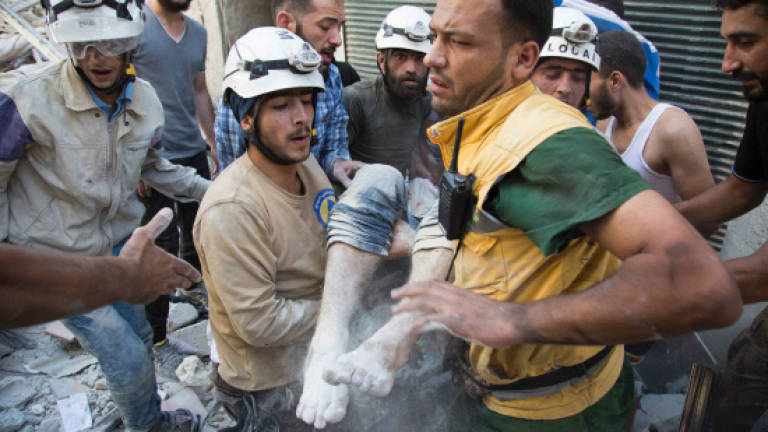 Syria's White Helmets win Swedish rights prize