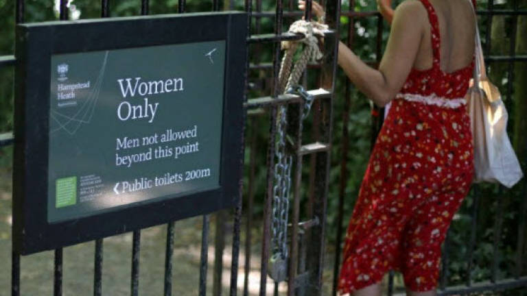 Transgender row makes waves in London park pond